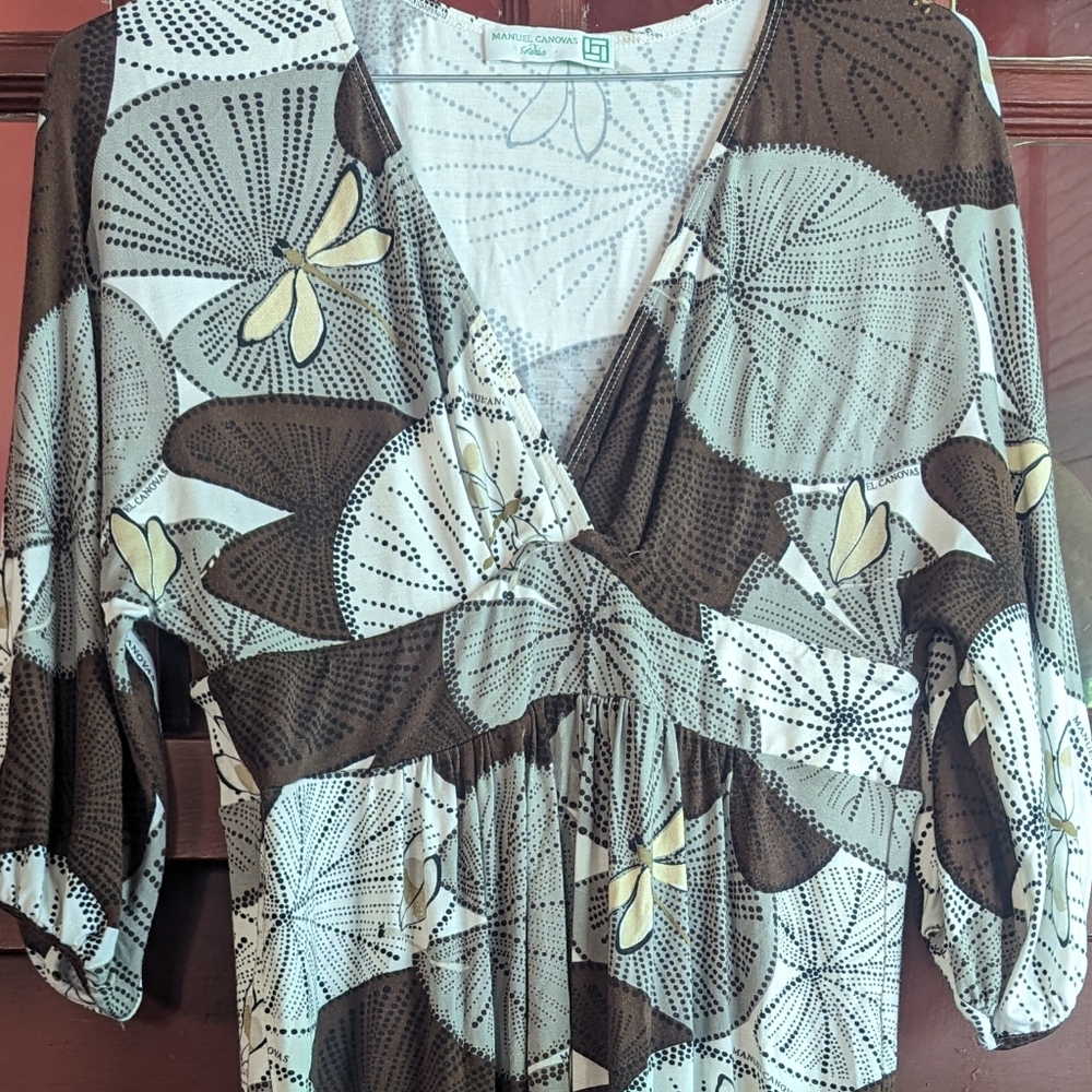 Gorgeous Manuel Canovas jersey print dress